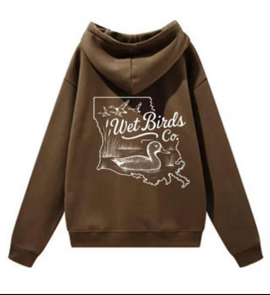 Louisiana Hoodie - Brown